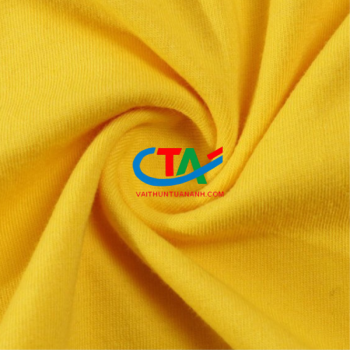 VẢI COTTON 2 CHIỀU MÀU VÀNG ĐÂM – KHỔ 1M85