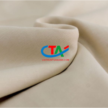 Cotton 2 chiều màu be Khổ vải: 1m85